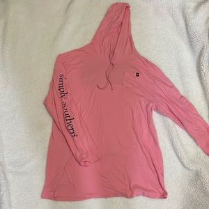Simply Southern long sleeve shirt w/ hood